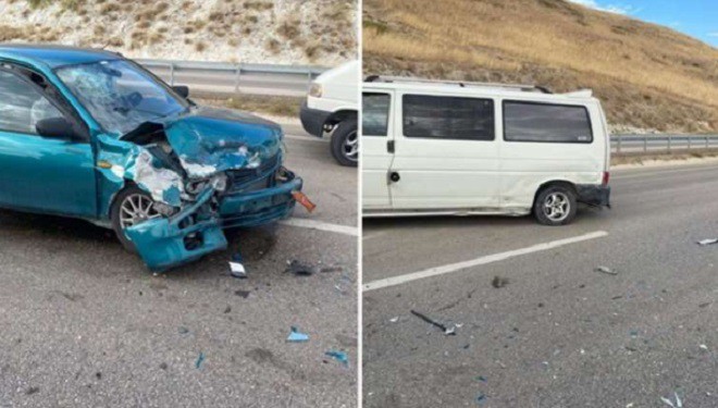 Babasının otomobilini sollamak isterken kaza yaptı: 6 yaralı!