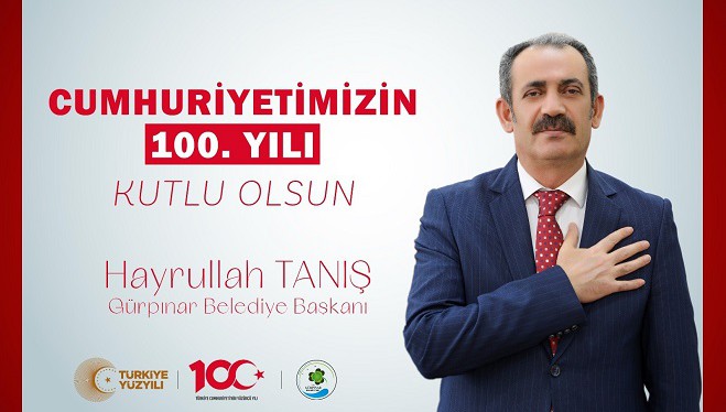 Başkan Tanış'tan 29 Ekim Cumhuriyet Bayramı mesajı