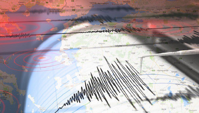 Van'da deprem!