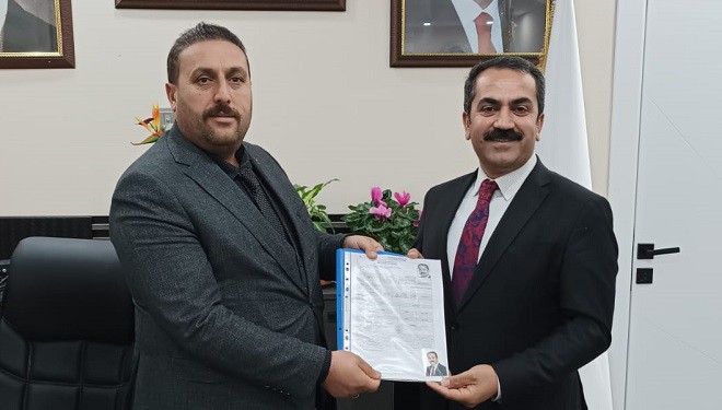 Halil Tandoğan AK Parti belediye başkan aday adayı oldu