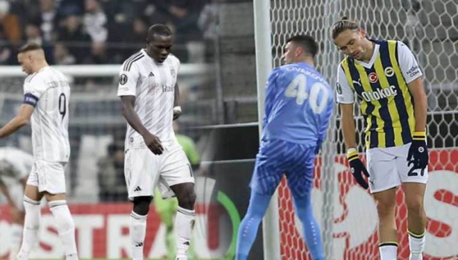 FB ve BJK 2 maçta 11 gol yedi (UEFA Konferans Ligi)