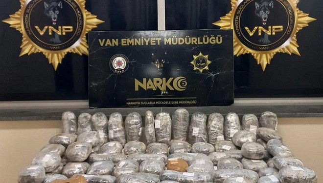 Van'da 161 kilo 500 gram