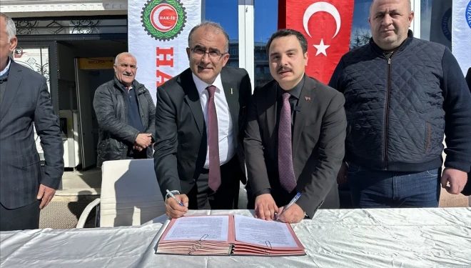 Muradiye Belediyesi ile Hizmet-İş Sendikası arasında toplu iş sözleşmesi imzalandı