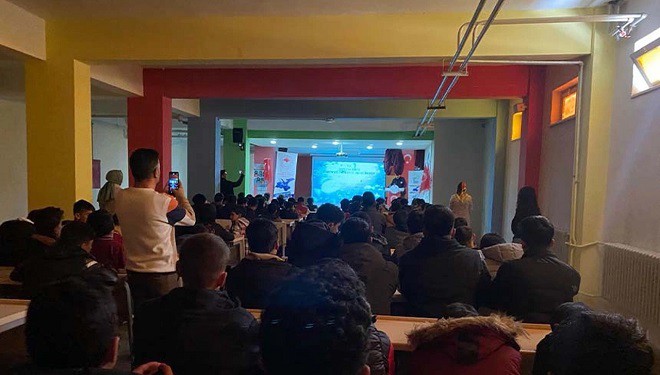 Öğrencilere iklim değişikliği farkındalık eğitimi verildi