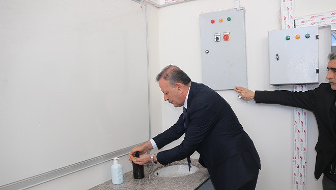 BEÜ’de Van Gölü suyundan sabun üretiliyor