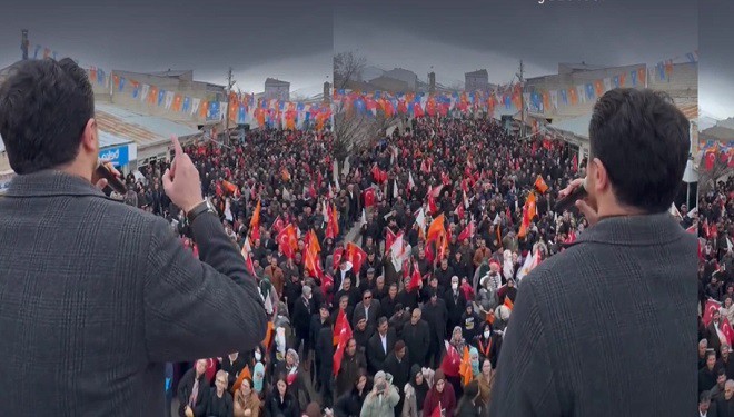 AK Parti Muradiye’de gövde gösterisi yaptı!
