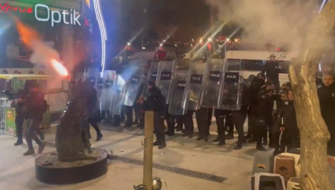 Van Sokakları Karıştı! DEM Partililere müdahale...
