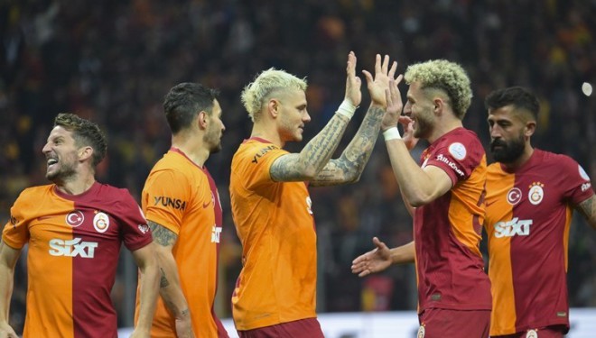 Galatasaray'dan zirve yarışında farklı galibiyet!