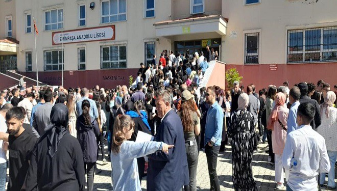 Van'da LGS heyecanı