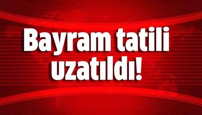 Cumhurbaşkanı açıkladı: Kurban Bayram tatili 9 gün olacak
