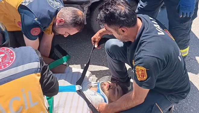 Van'da trafik kazası: 1 yaralı