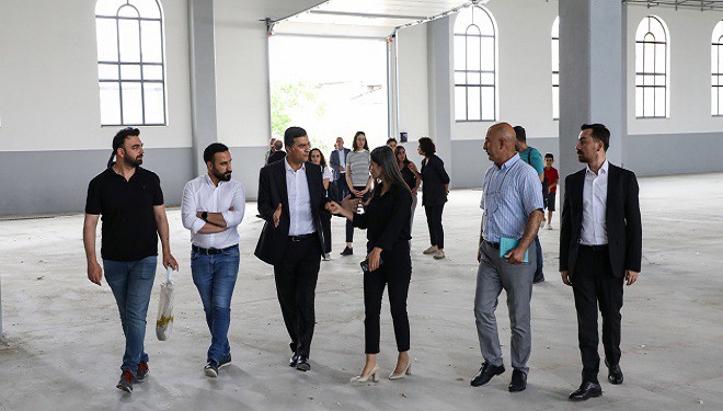 Eşbaşkanlar Kapalı Semt Pazarlarını İnceledi