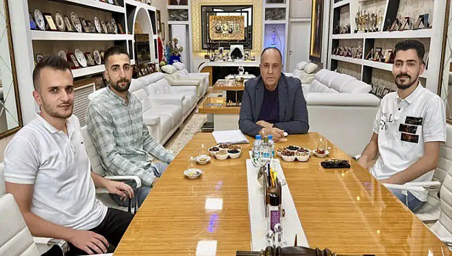 Taraftarlardan Kandaşoğlu'na ziyaret