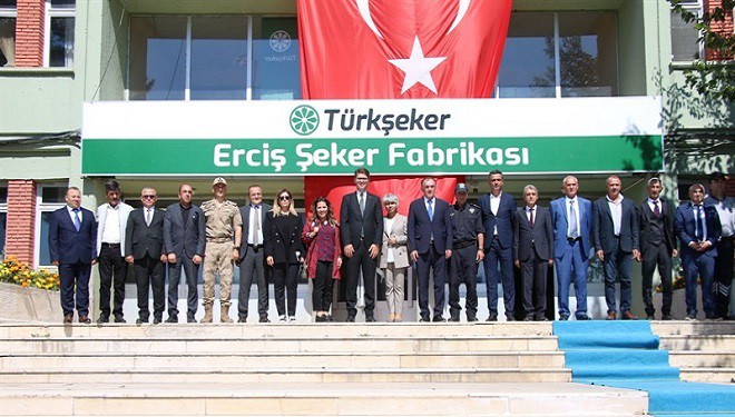 Erciş şeker fabrikasında pancar alım kampanyası başladı