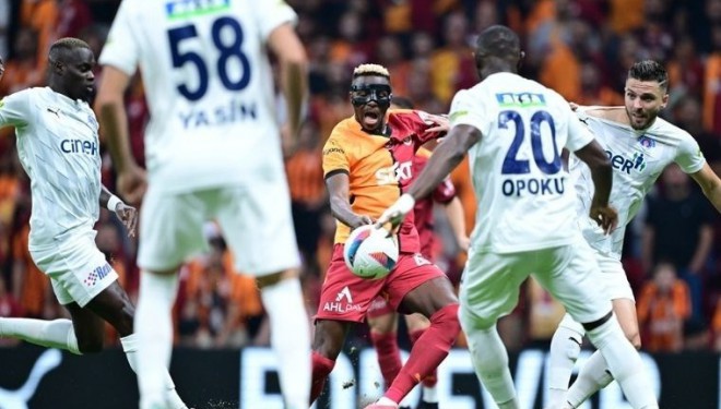Galatasaray'a RAMS Park'ta soğuk duş!
