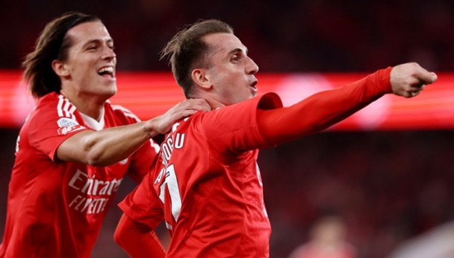 Kerem Aktürkoğlu'nun gol sevinci Avrupa'ya yayılıyor