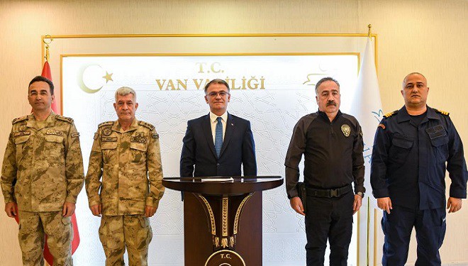 Van’da Eylül ayı asayiş değerlendirme toplantısı yapıldı