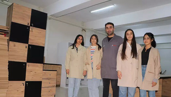 Van'daki meslek lisesi fabrika gibi; yılda 5 milyon ciro