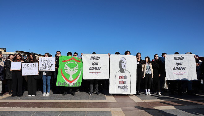 Üniversite öğrencileri ve Rojin Kabaiş'in babası “adalet” çağrısında bulundu
