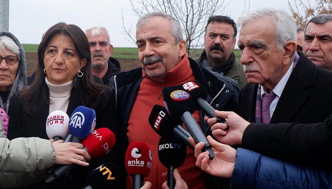 DEM Parti İmralı heyeti, Edirne Cezaevi sonrası açıklama yaptı