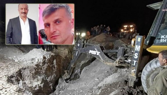 Sondaj yapıldığı sırada göçük meydana geldi, 2 işçi hayatını kaybetti