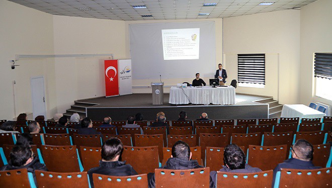 Van Büyükşehir Belediyesi’nden iş sağlığı ve güvenliği eğitimi