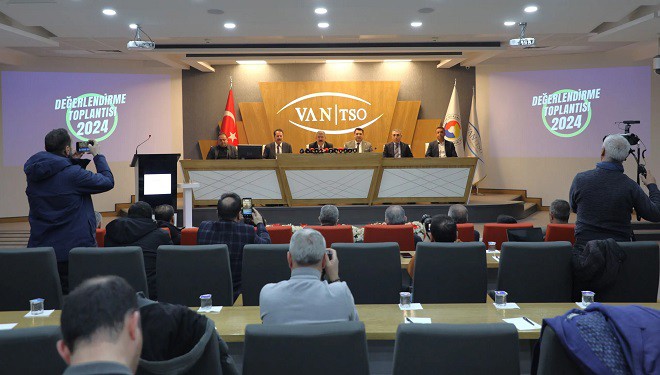 Van TSO 2024 yılındaki faaliyetlerini basınla paylaştı