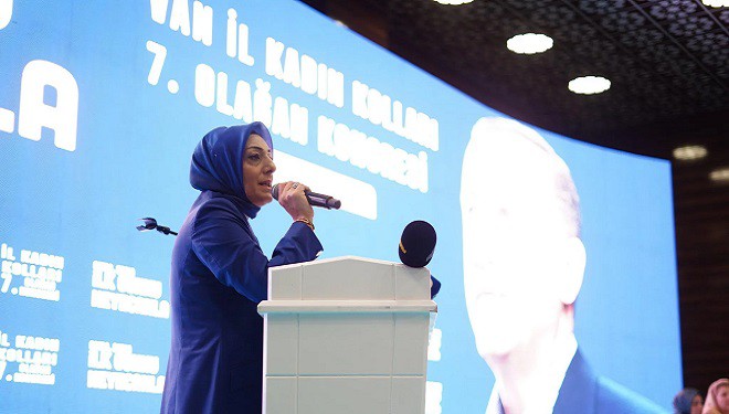 AK Parti Van İl Kadın Kolları yedinci olağan kongresi yapıldı