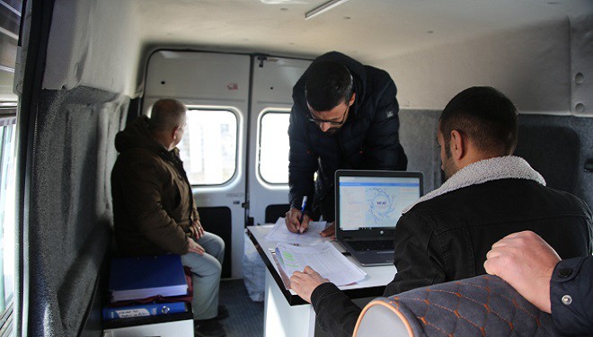 VASKİ mobil araç ile yüzlerce yurttaşa yerinde hizmet veriyor