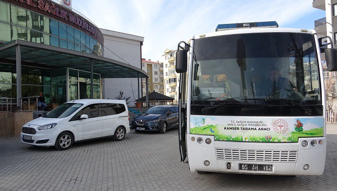 Van'da kanser taramalarında 2024'te 96 binden fazla kişiye ulaşıldı