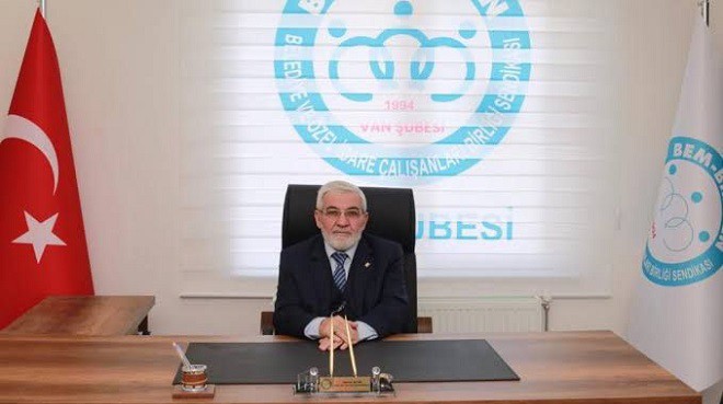 Bem-Bir-Sen Van Şube Başkanı Harun Altın'dan 6 Şubat Depreminin yıl dönümünde açıklama