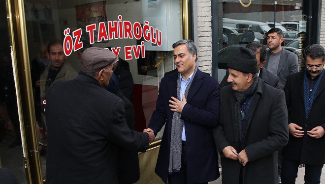Eşbaşkan Şedal ve Zeydan Van esnafının sorunlarını dinledi