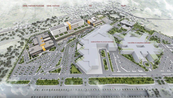 Van Şehir Hastanesi’nin ihalesi gerçekleşti! Hastane kaç günde tamamlanacak?