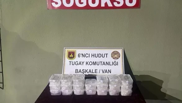 Van’da 22 kilo 277 gram uyuşturucu ele geçirildi