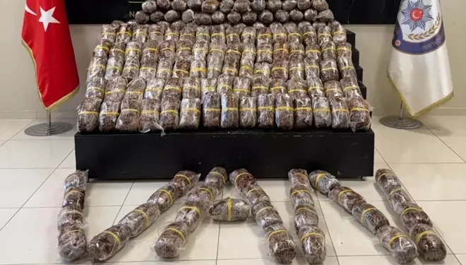 Van’da 84 kilo 460 gram