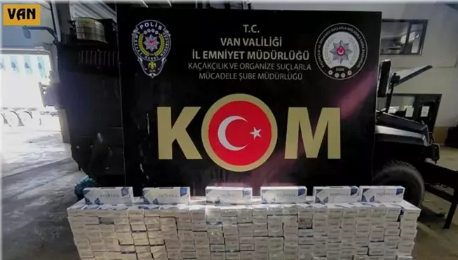 Van’da gümrük kaçakçılığı operasyonu