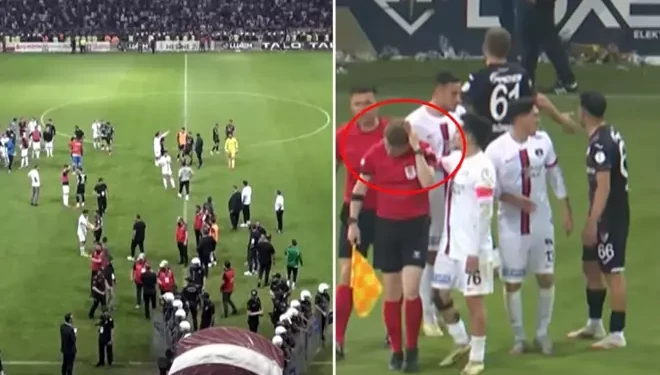 Elazığspor – Vanspor play-off yarı final rövanş maçı tatil edildi