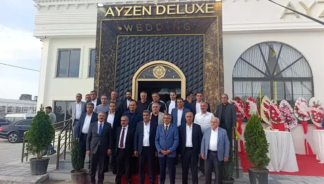 Ayzen Deluxe Düğün Salonu görkemli bir törenle açıldı