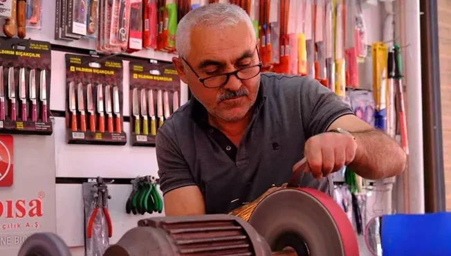Kurban Bayramı öncesi bıçakçılarda yoğunluk arttı