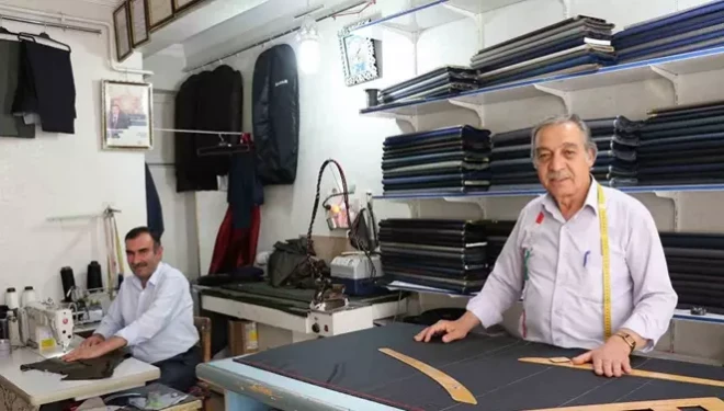 Van'da terzilik mesleğine ilgi her geçen gün azalıyor