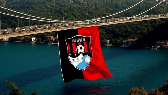Vanspor bayrağı İstanbul Boğazında dalgalanacak
