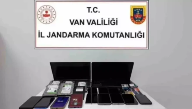 Van’da siber dolandırıcılık operasyonu