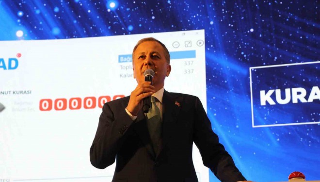 Bakan Yerlikaya Van'da Konuştu: