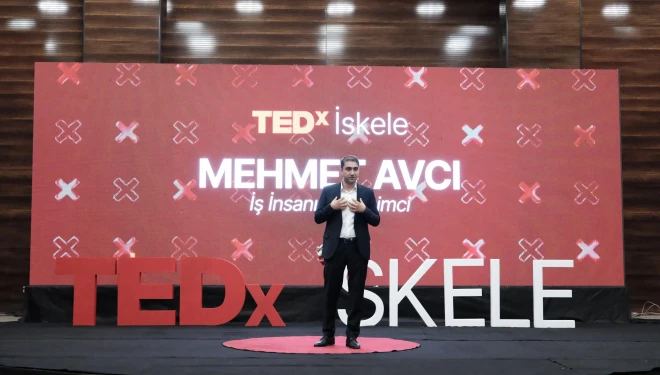 Başkan Avcı,  TEDx İskele etkinliğinde yer aldı, deneyimlerini paylaştı