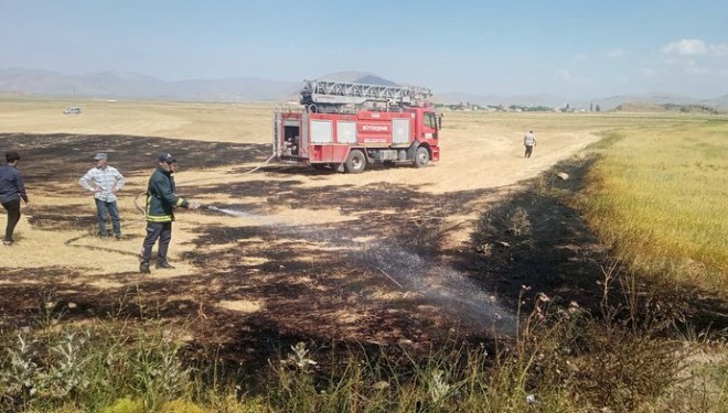 Van’da hafta sonu 18 yangına müdahale edildi