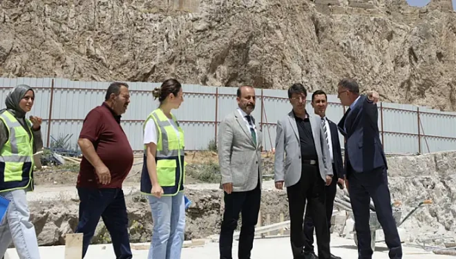 Milletvekili Türkmenoğlu restorasyon çalışmalarını inceledi