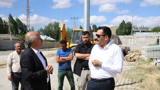 Muradiye’de yapılacak 140 konut için çalışmalara başlandı
