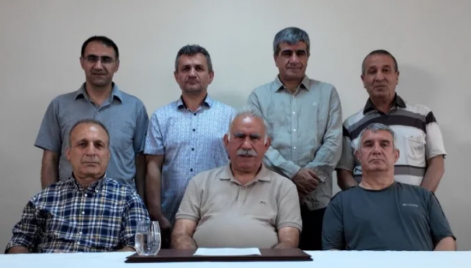 Öcalan’dan görüntülü çağrı! Öcalan’ın çağrısı şöyle: