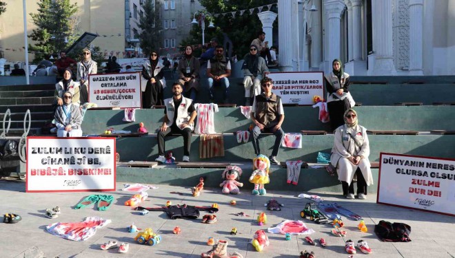 Van’da Gazze için anlamlı sergi