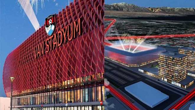Yeni stadyum projesi sunuldu! işte yeni Van stadı